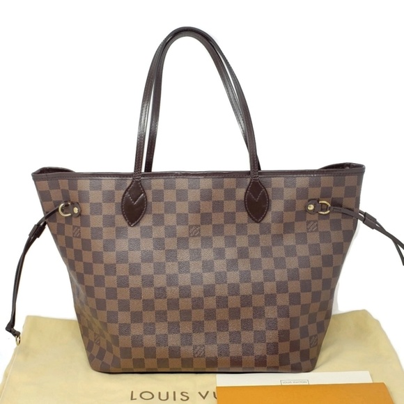 Louis Vuitton Handbags - 100% Auth Louis Vuitton Neverfull MM RoseBallerine
